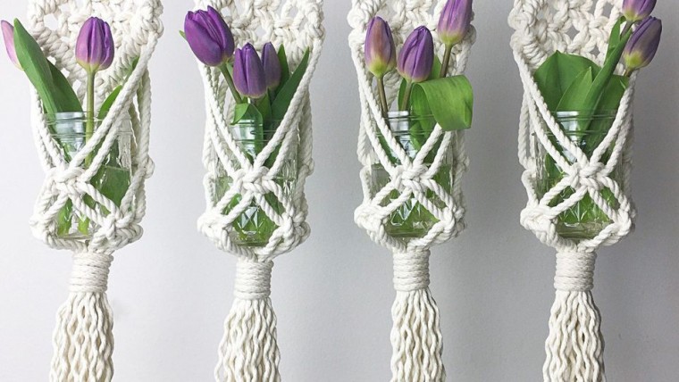 How to Make a Macramé Plant Hanger